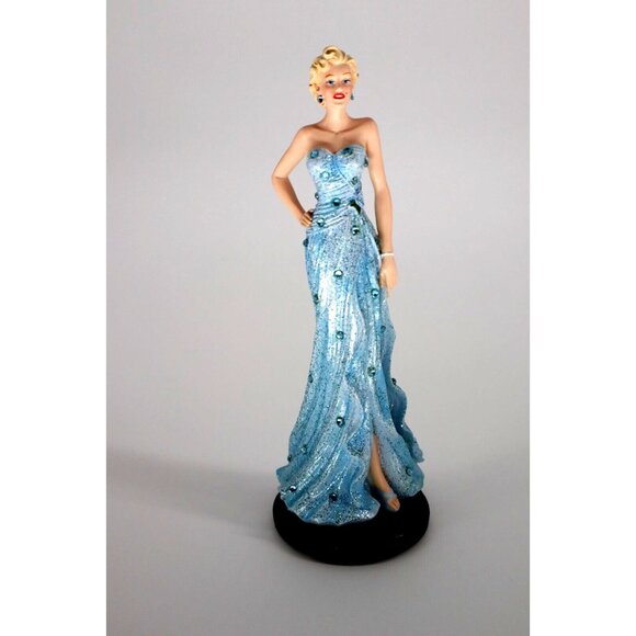 Marilyn Monroe Figurine Hamilton Collection with Certificate of Authenticity - Picture 2 of 8